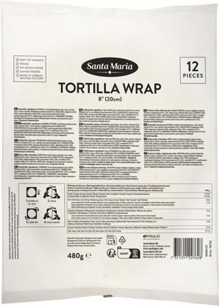 Tortilla Wrap 20 cm