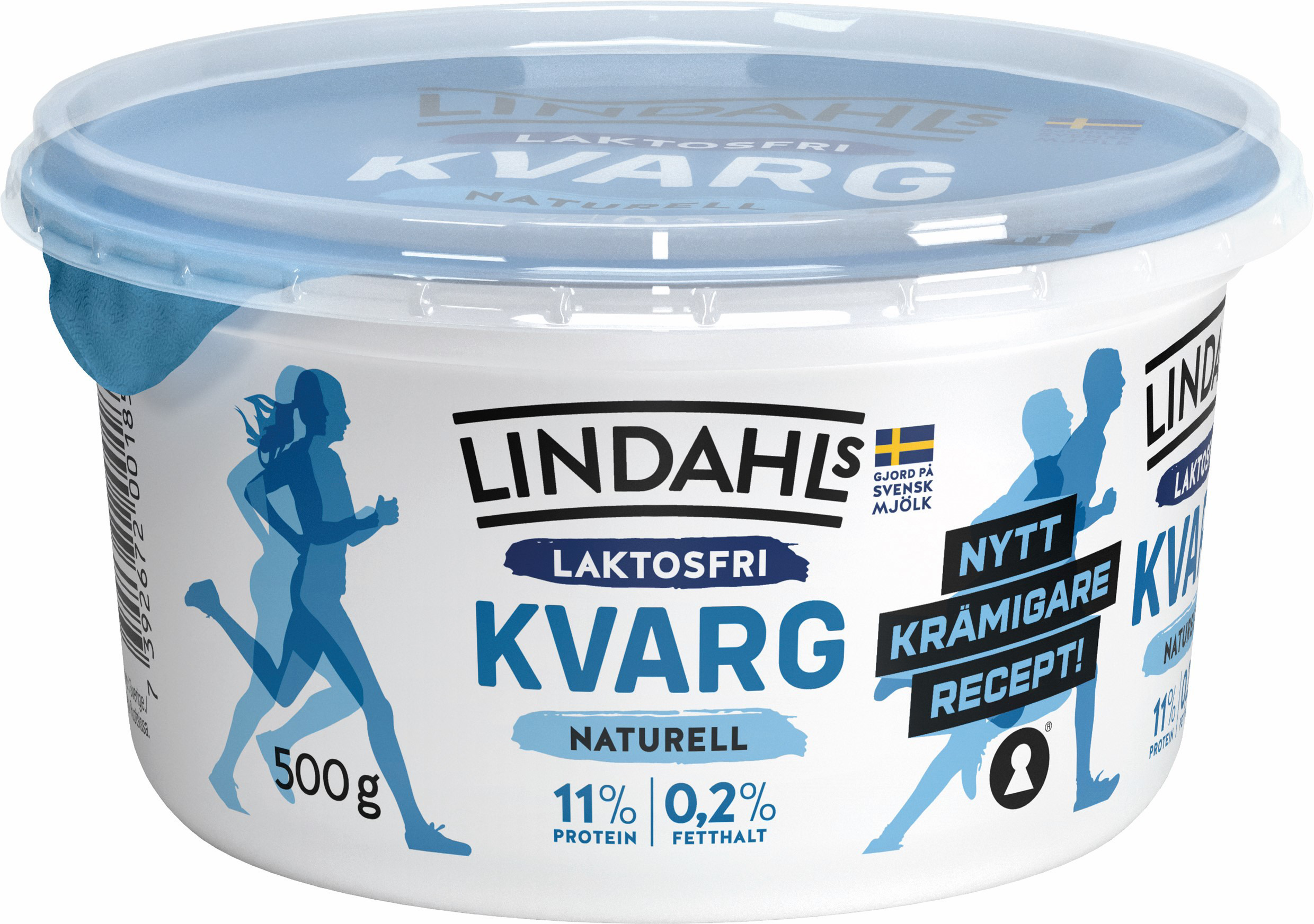 Kvarg Naturell 0,2% Laktosfri