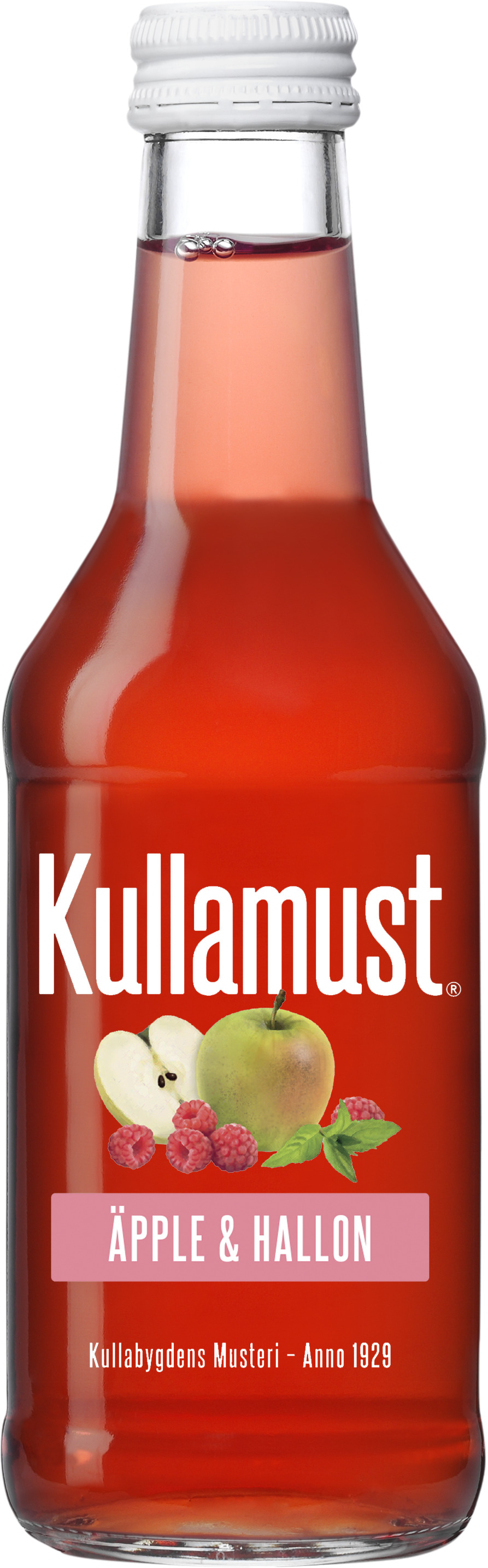 Äpplemust med Hallon & Mynta ENGL