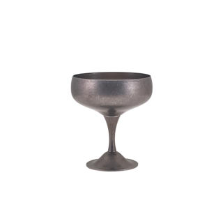 Vintage Glasskål Rostfri Ø9,5cm 22cl