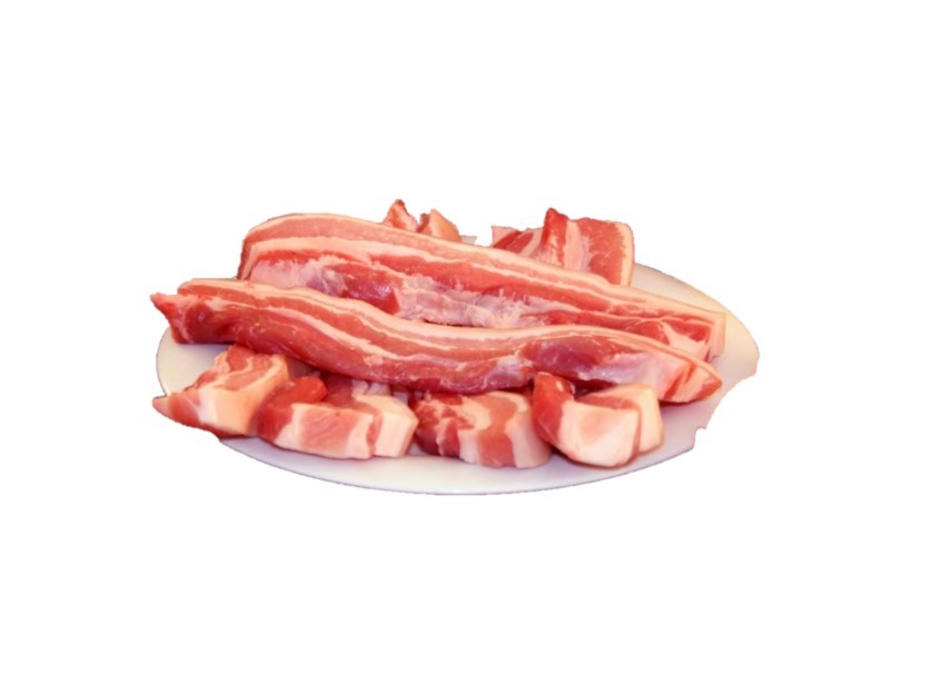 Fläsksida med Svål Ristad Sverige