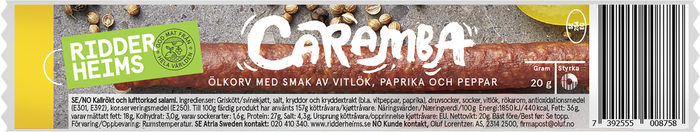 Ölkorv Mini Caramba