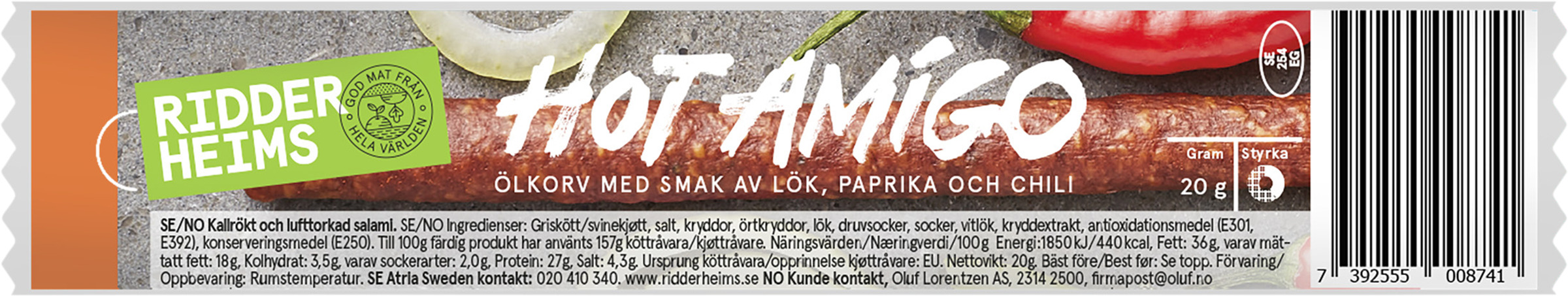 Ölkorv Mini Hot Amigo