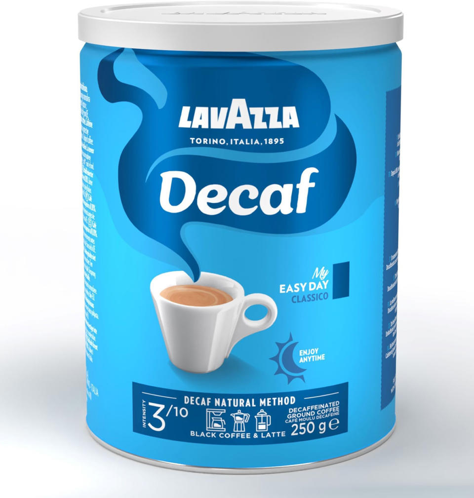 Dek koffeinfritt malet espresso