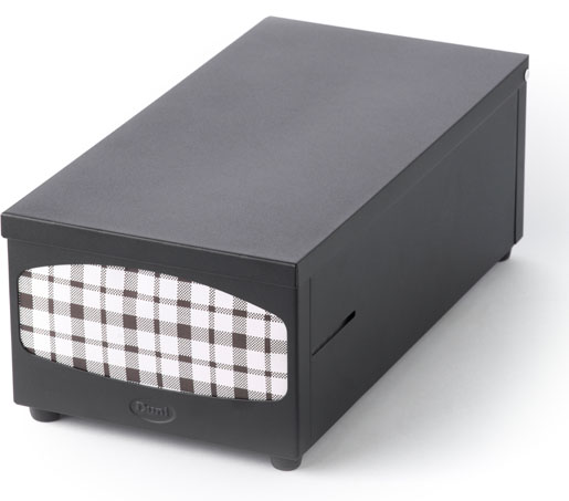 Servettdispenser Metall Svart