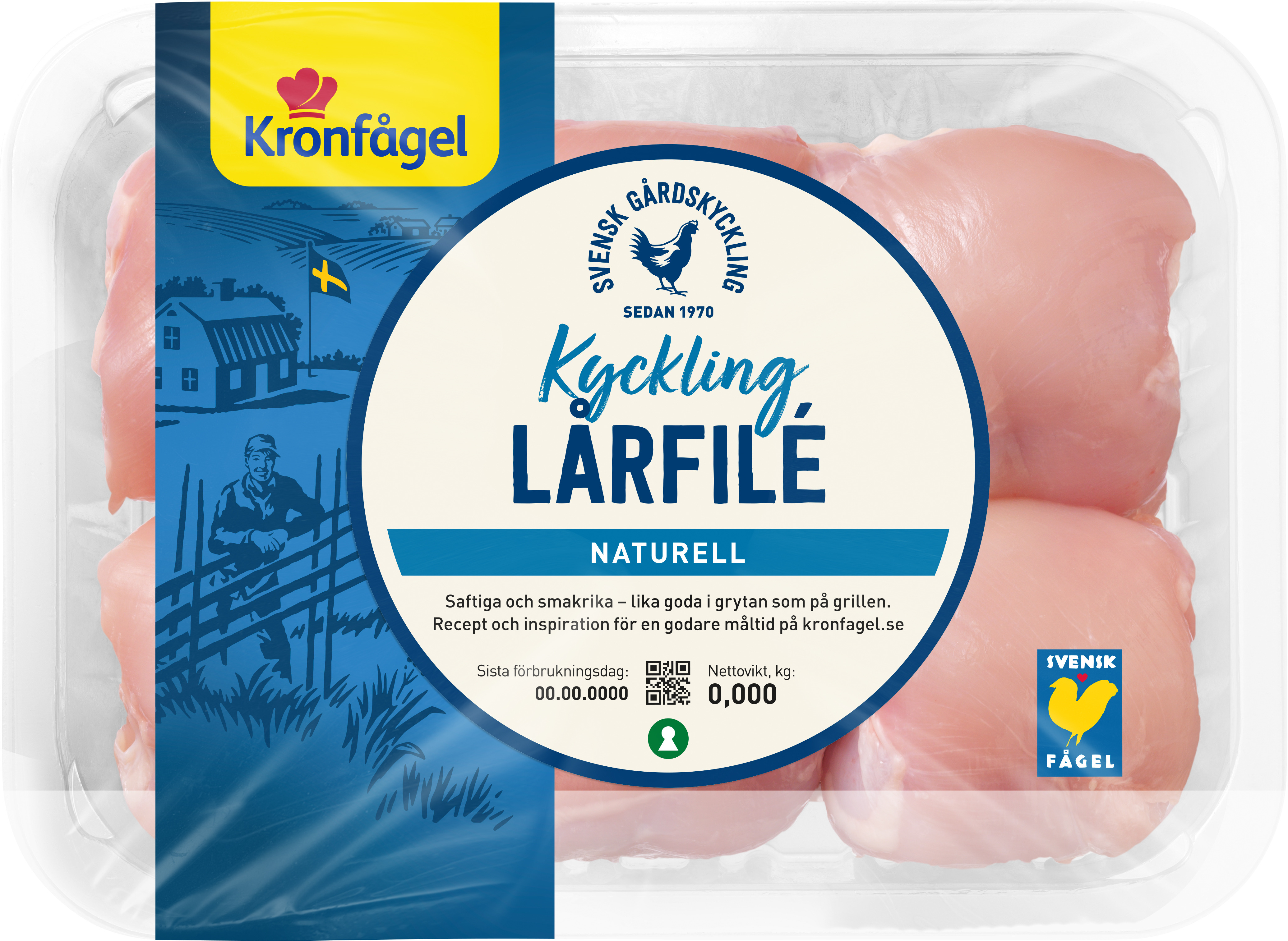 Kycklinglårfilé ca450g