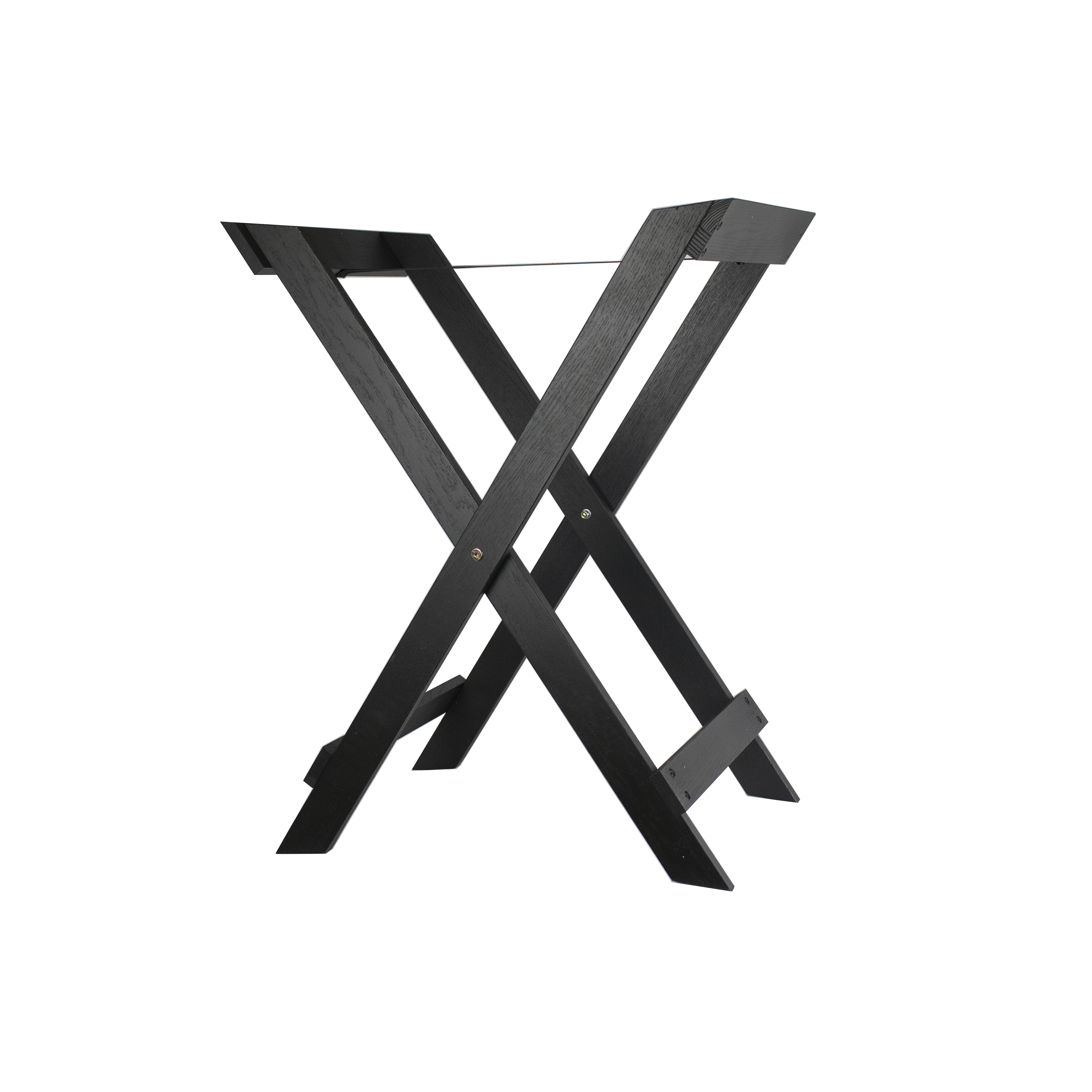 Träställning svart för brickor 600x400mm