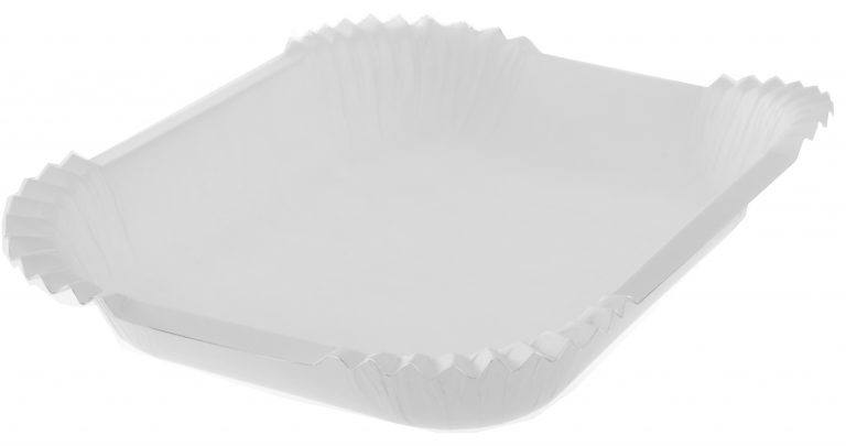 Gatukökstallrik Vit