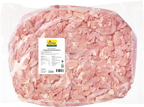 Kycklinglårfilé Strimlad 12 mm