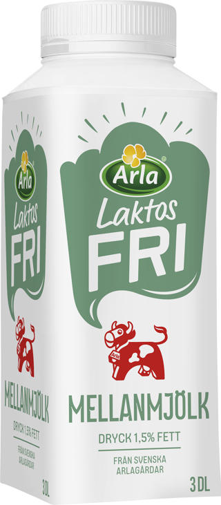 Mellanmjölkdryck 1,5% Laktosfri