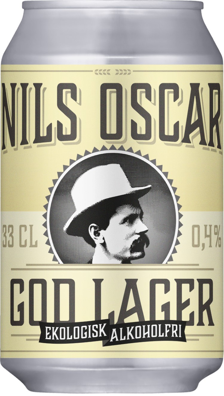 Nils Oscar God Lager Alkoholfri EKO BRK