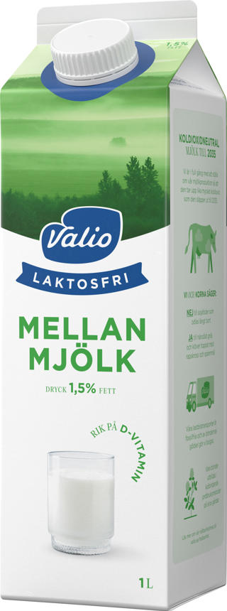 Mellanmjölkdryck 1,5% Laktosfri