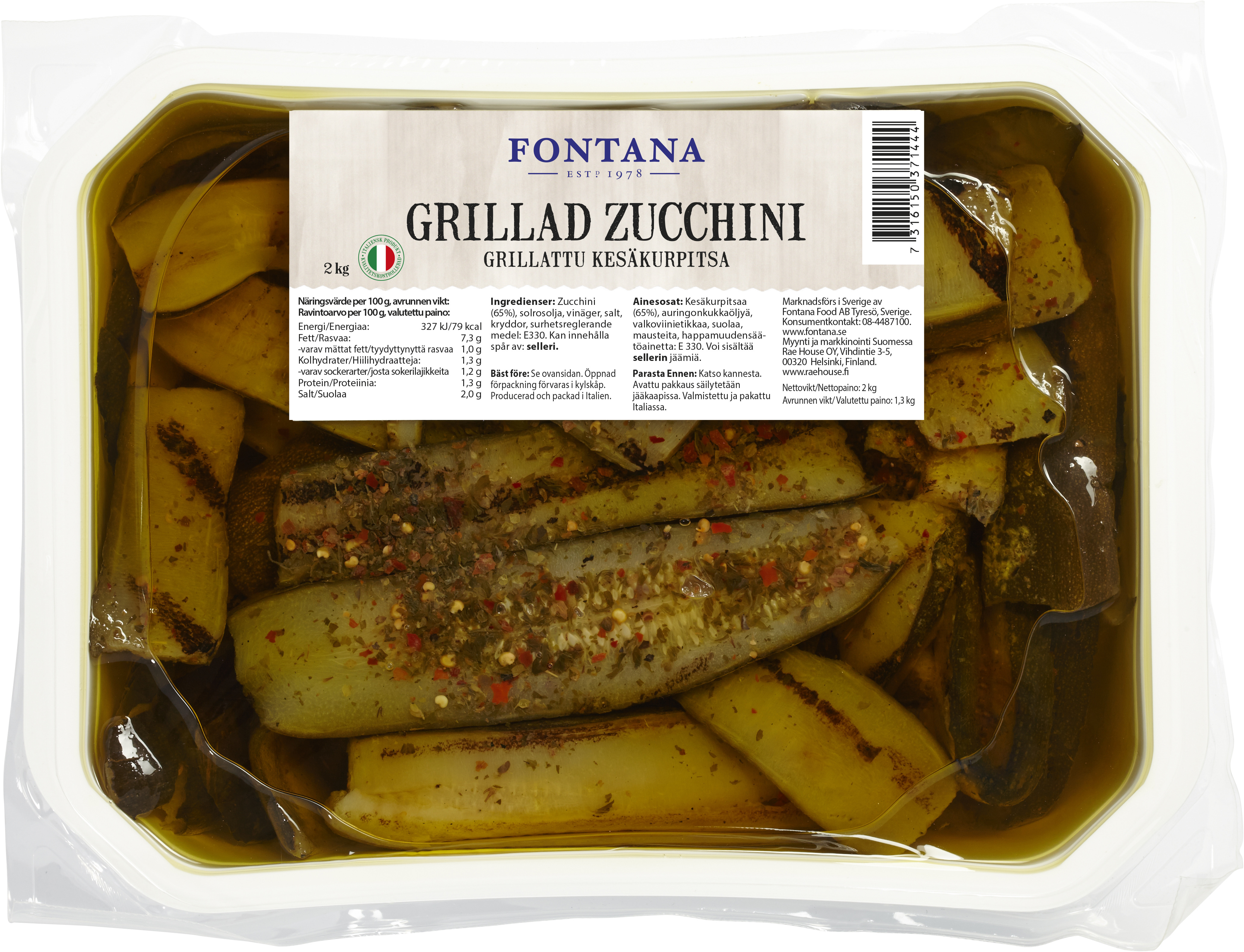 Zucchini Grillad