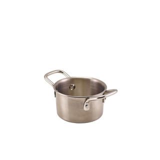 Minigryta Rostfri Ø9,2cm 28cl