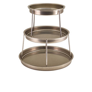 Vintage Skaldjursfat Rostfri Ø35cm H35,5cm