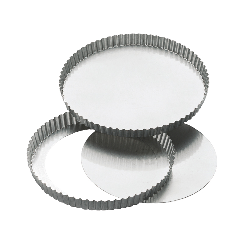 Pajform med Lös Botten Bleckplåt Ø26cm