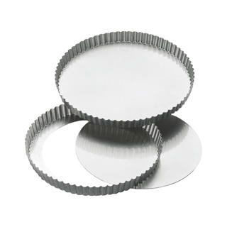 Pajform med Lös Botten Bleckplåt Ø26cm