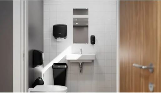 Handduksdispenser S Svart