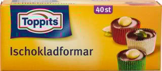 Bakform ischokladform aluminium 22x15mm