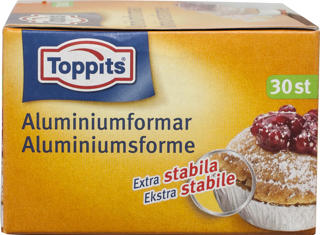 Bakformar aluminium 45x25mm