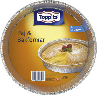 Bakform paj aluminium 230mm