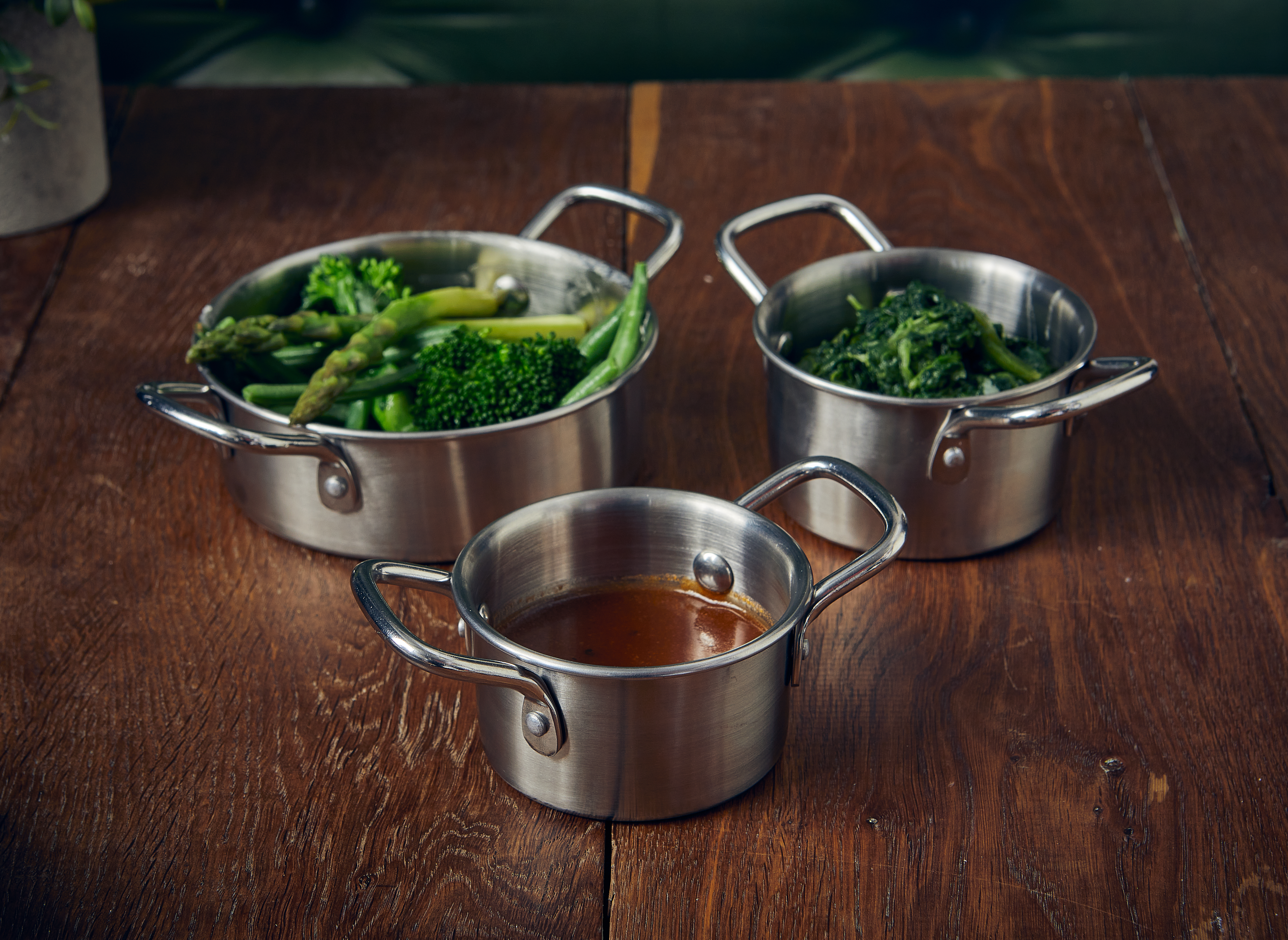 Minigryta Rostfri Ø12,8cm 45cl