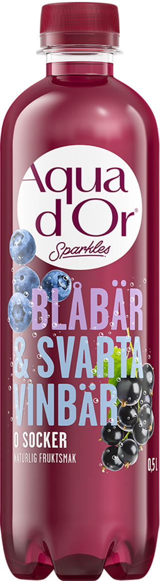 Sparkles Blåbär Svartvinbär PET