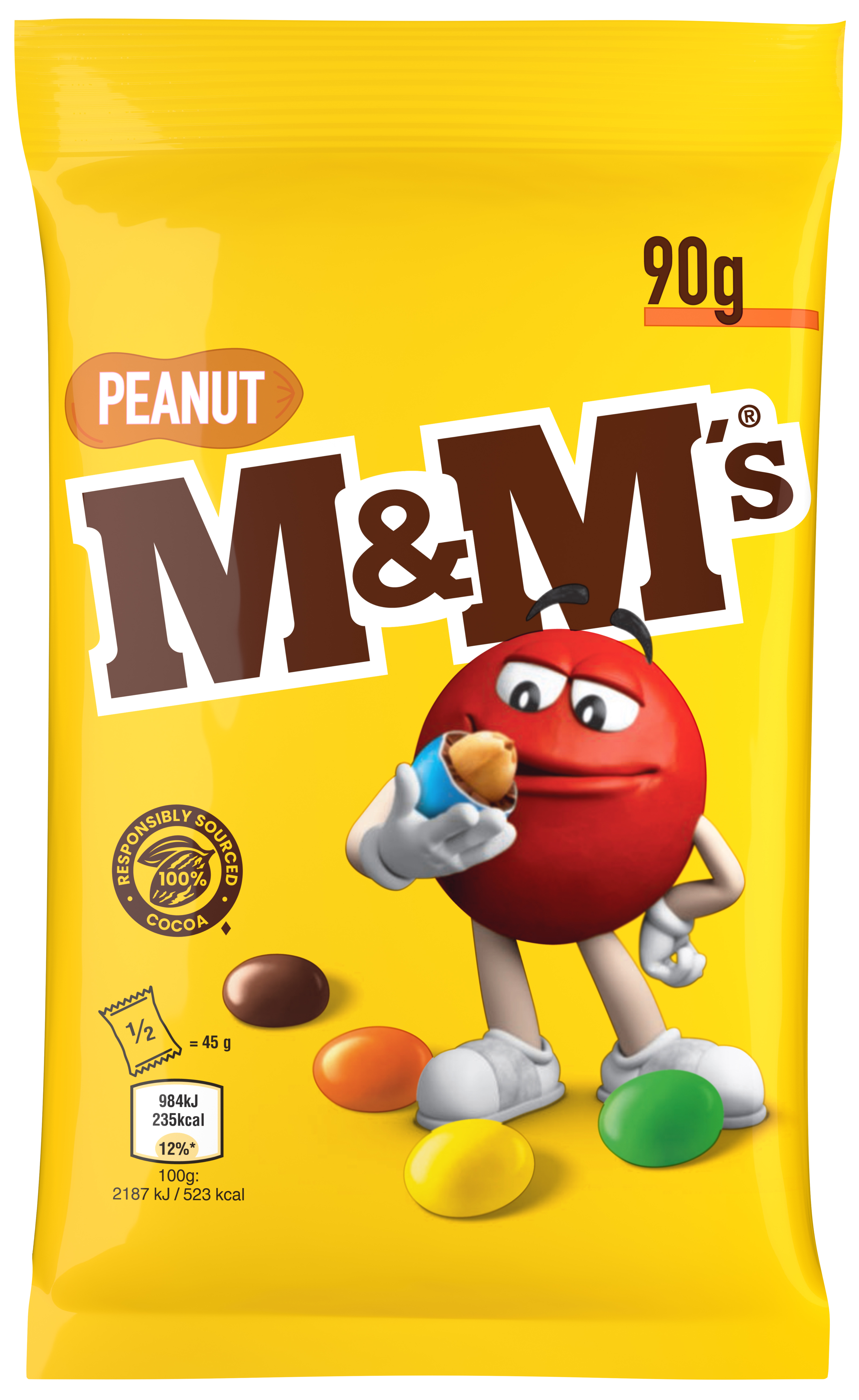 M&M's Chokladdragéer Jordnöt