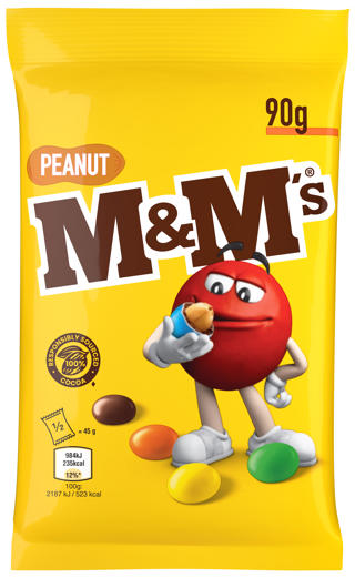 M&M's Chokladdragéer Jordnöt