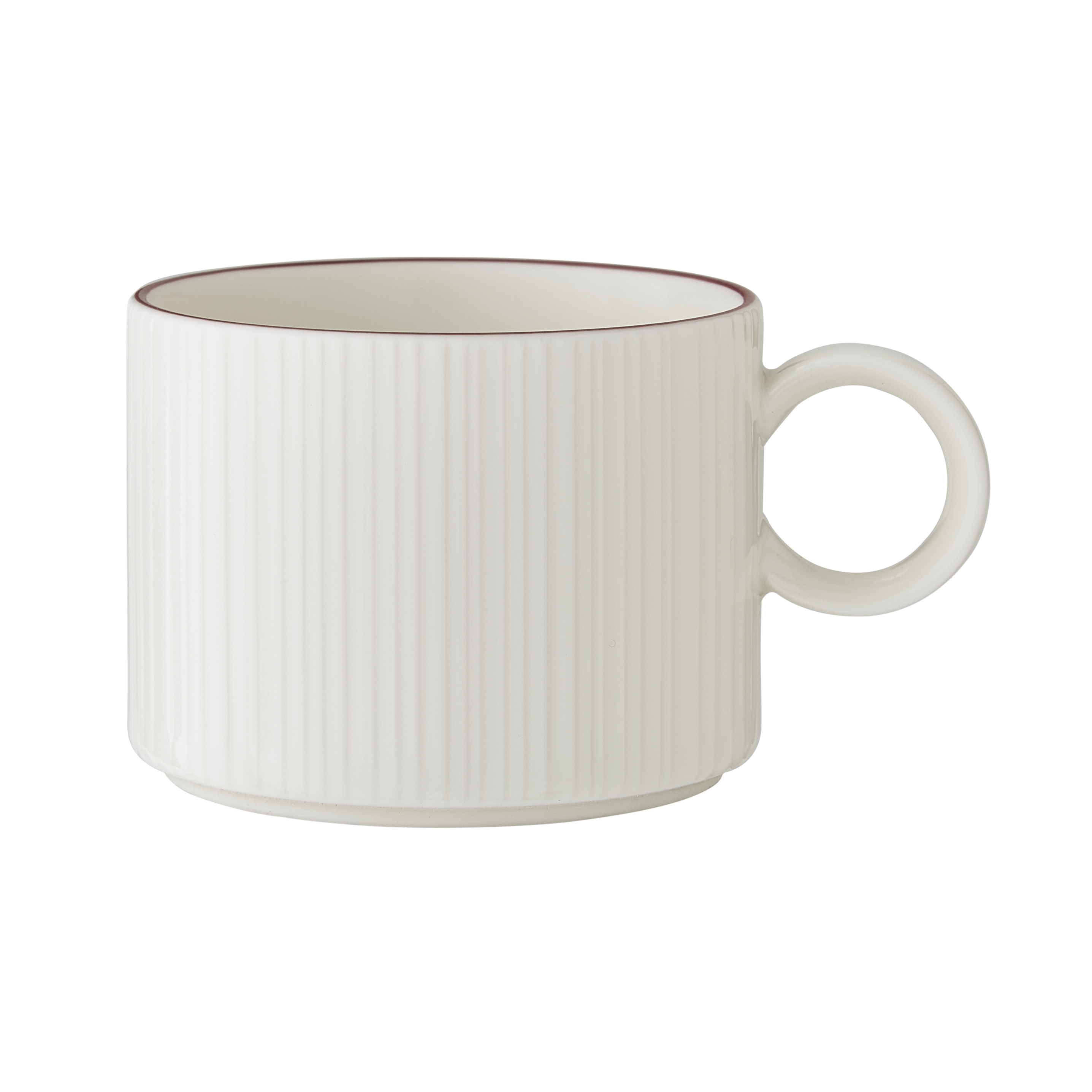Concorde Kaffekopp med Röd Rand 22,75cl