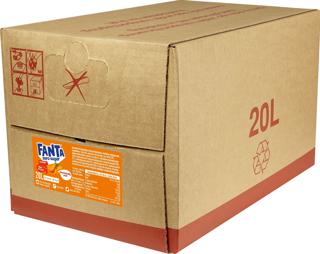 Fanta Orange Zero Bag in Box