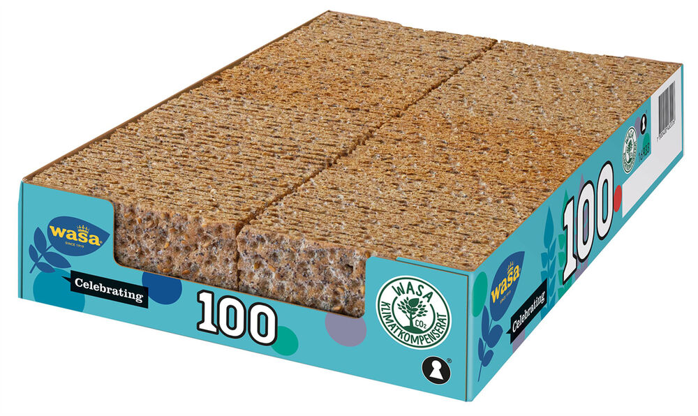 Knäckebröd 100 Frön & Havssalt