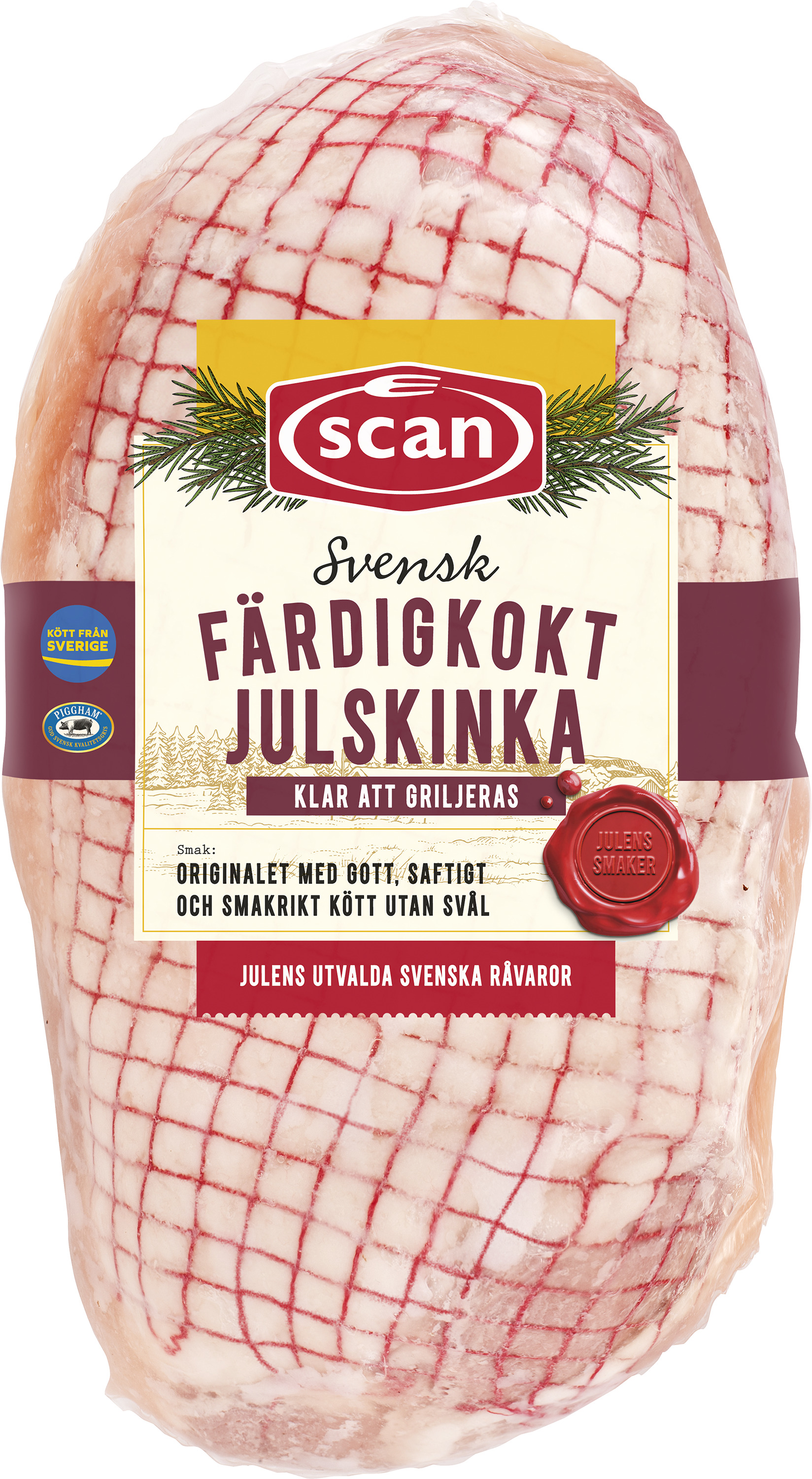 Julskinka Liten Kokt Sverige