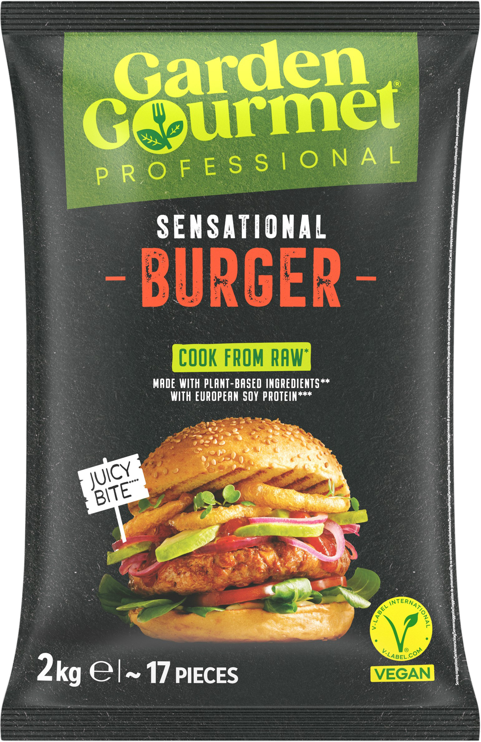 Burgare Vegansk Soja