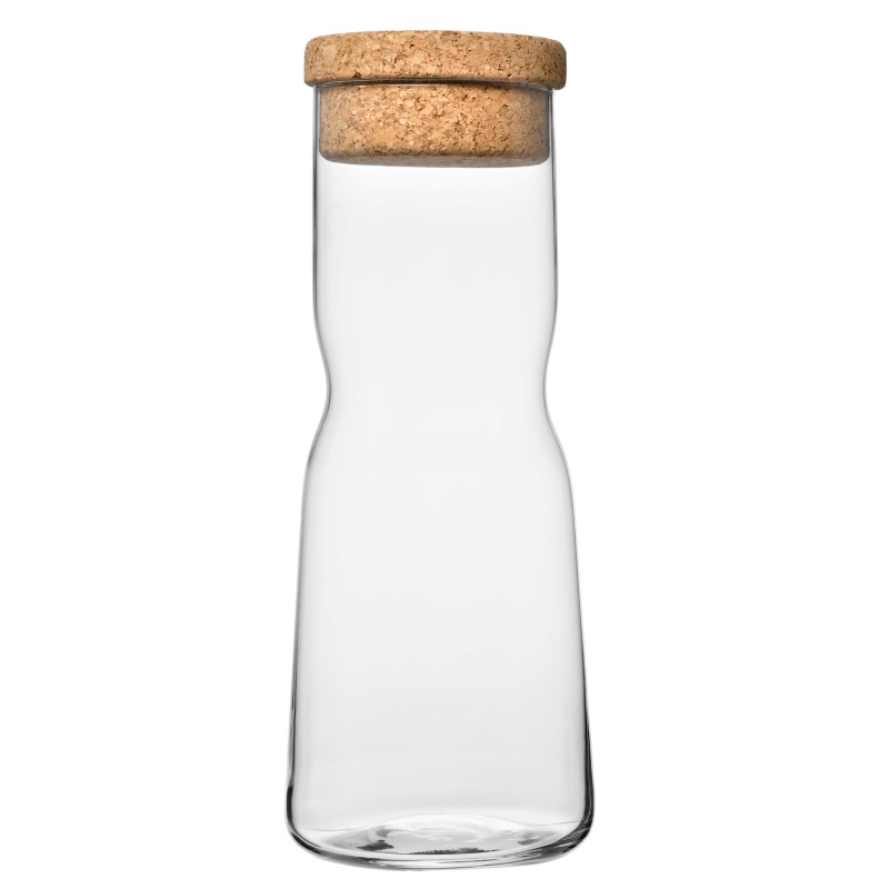 Karaff med Korklock Glas 1L