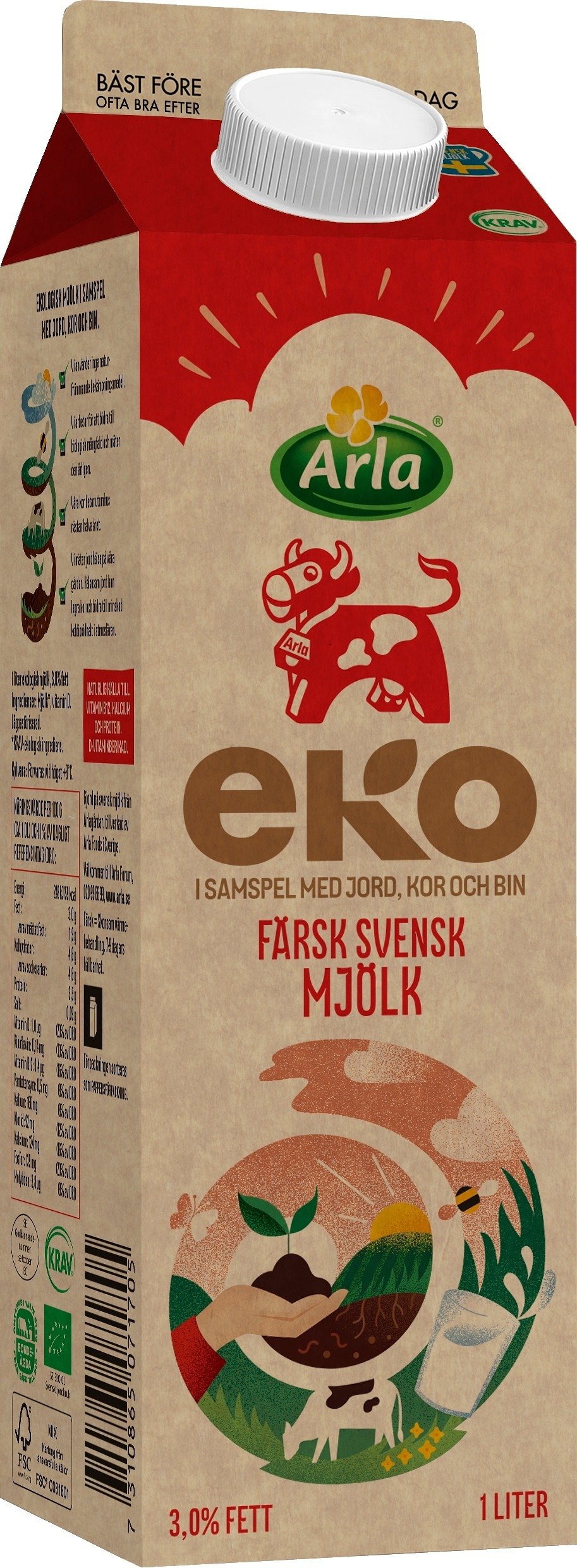 Standardmjölk 3% EKO KRAV