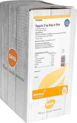 Flytande Äggula Bag in Box