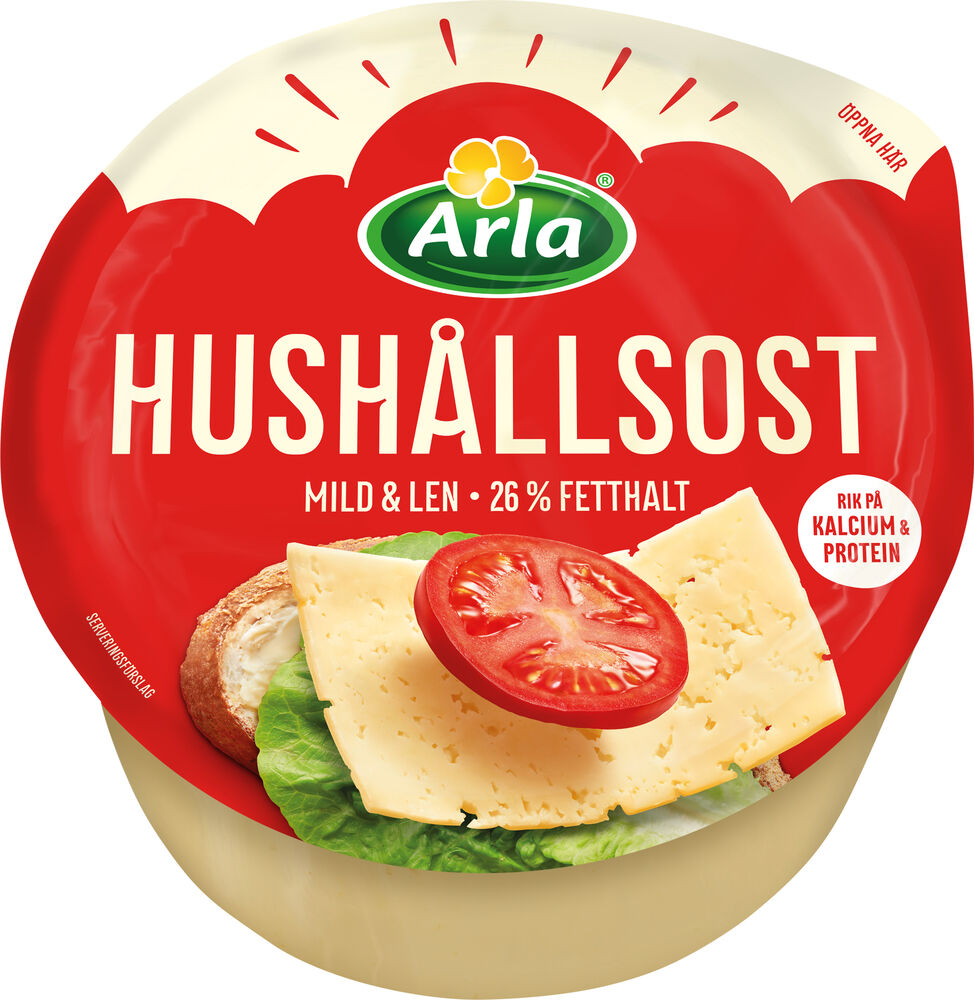 Hushållsost 26%