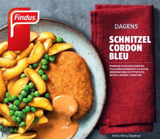 Dagens Schnitzel Cordon Bleu