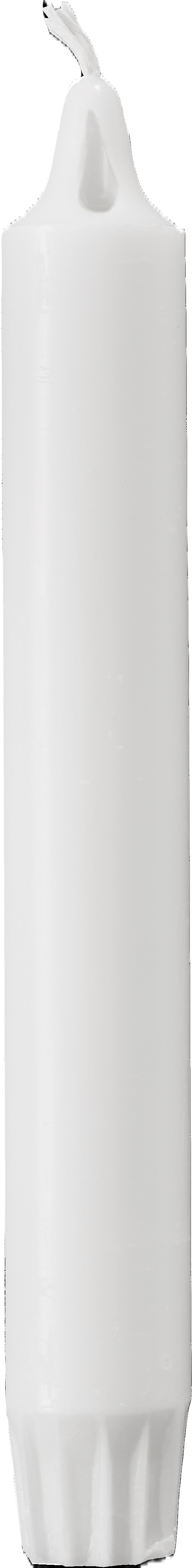 Kanalljus Stearin 20x2,5cm 30-pack Vit