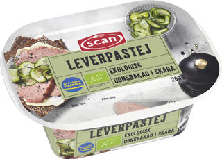 Leverpastej Ugnsbakad Brebar EKO Sverige