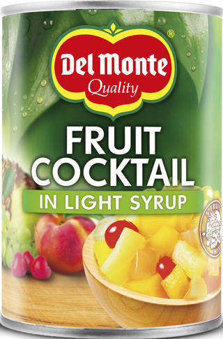 Fruktcocktail i Syrup