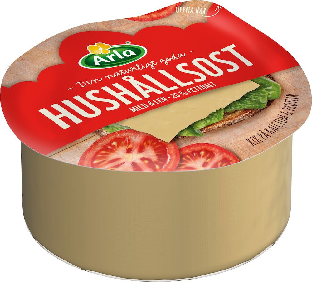 Hushållsost 26%