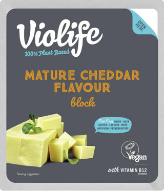 Pålägg Cheddar 21% Vegan