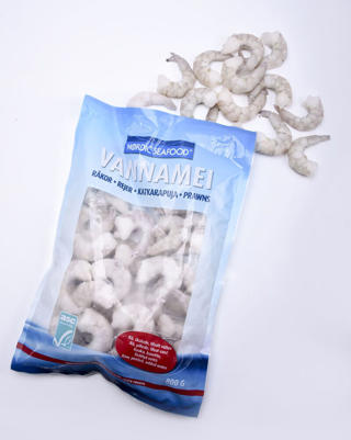 Vannameiräkor Skalade 16-20/lb ASC