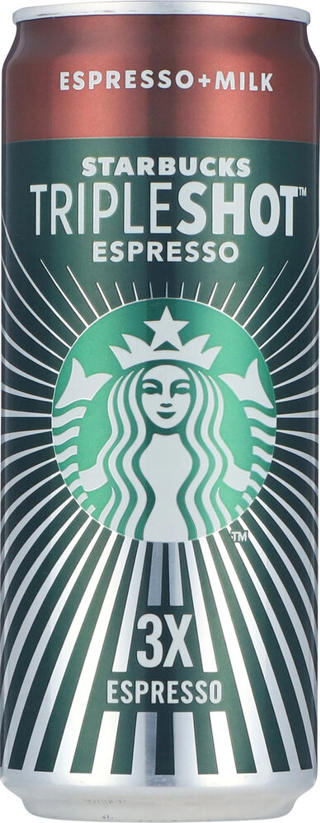 Starbucks Tripleshot Espresso 2,6% Fairtrade