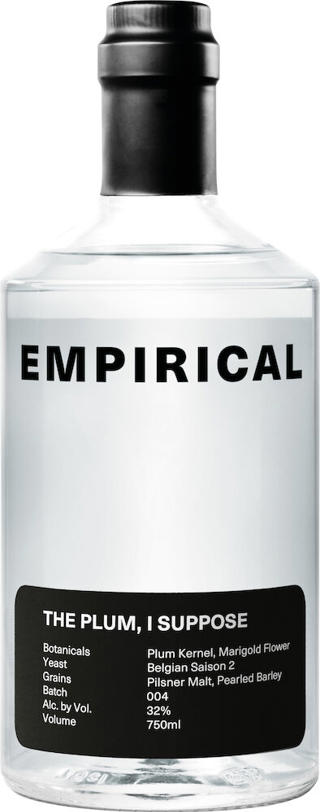 Empirical Spirits The Plum I Suppose