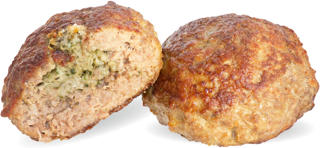 Fårfärsbiff fylld med vitlök och örtsmör, 130g