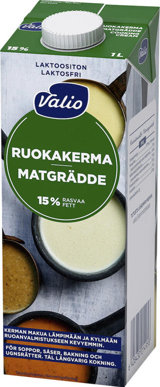 Matlagningsgrädde 15% Laktosfri