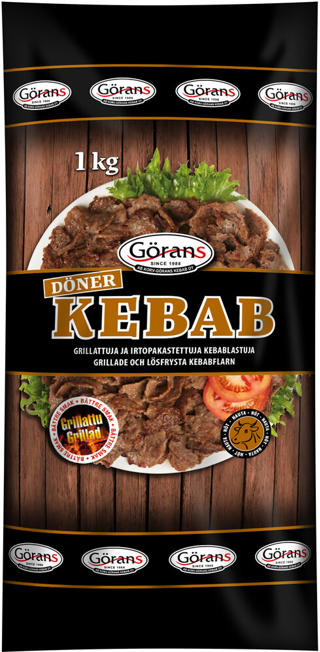 Kebabflarn Nötkött Döner